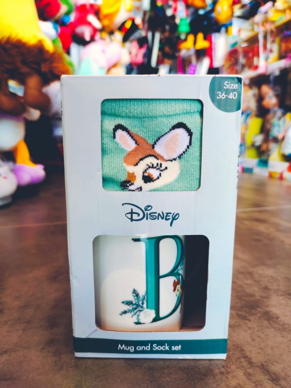 Bambi mug socks set