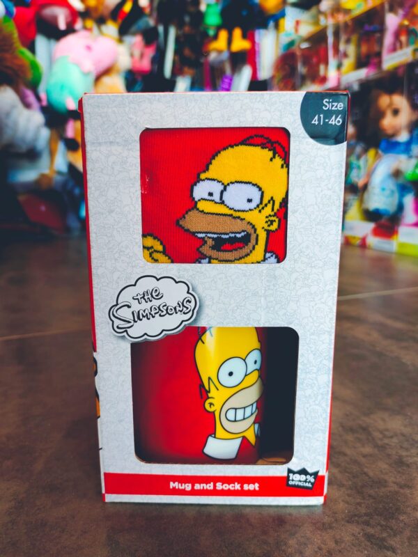 Simpson mug & socks set