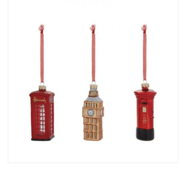 London ornaments set