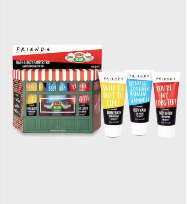 Friend bath & body pamper trio