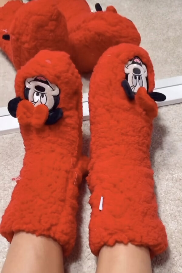 Minnie mouse socks