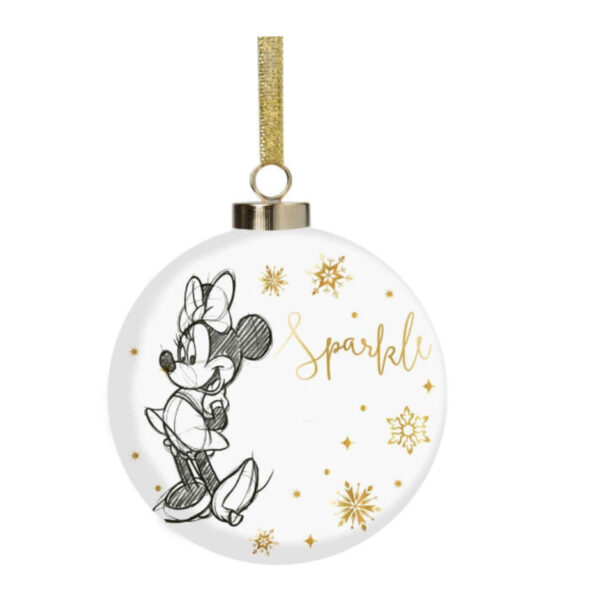 Minnie Mouse ornament ceramic bubbles