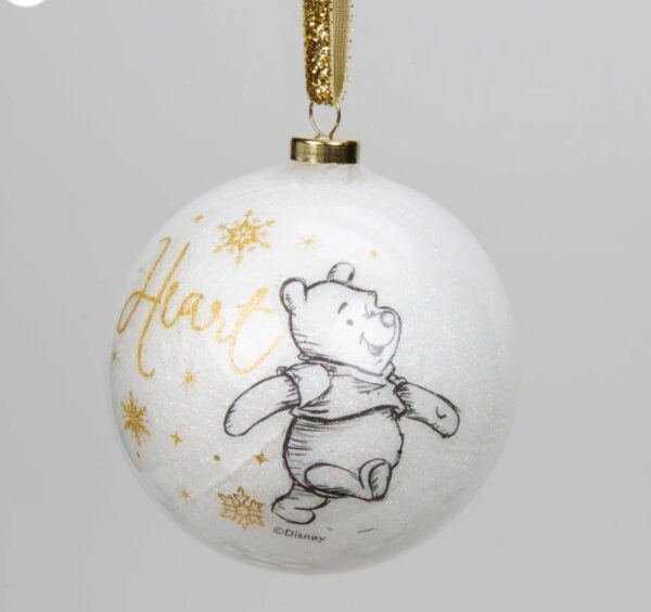 Winnie the pooh ornament ceramic bubbles