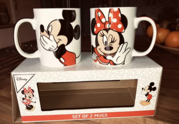 Mickey mouse mug set