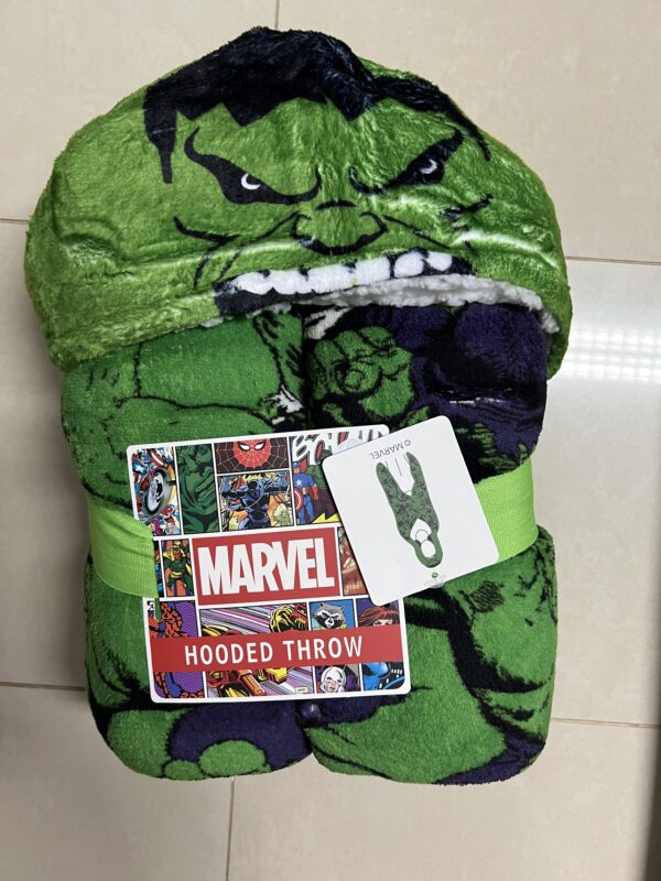 Hulk blanket hoodie