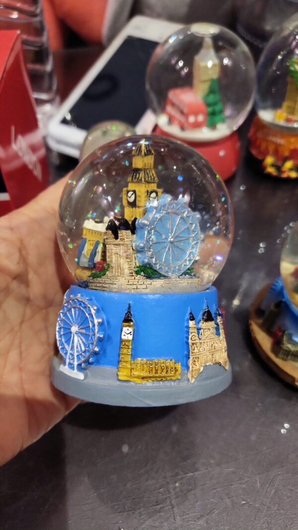 London snow globe