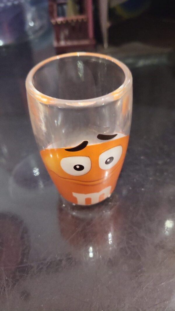 M&Ms glass mini