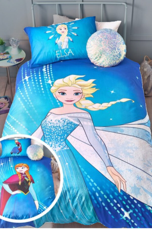 Frozen elsa duvet single size 135×200 cm